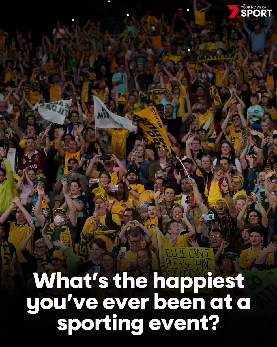 Today is International Day of Happiness, which begs the question… What’s the happiest you’ve ever been at a sporting event?