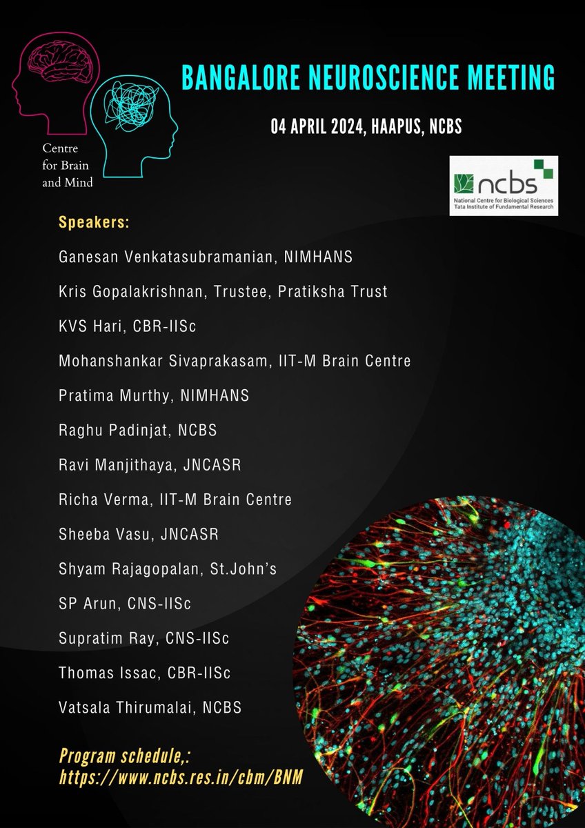 Rohini Nilekani Center for Brain and Mind - NCBS tweet media