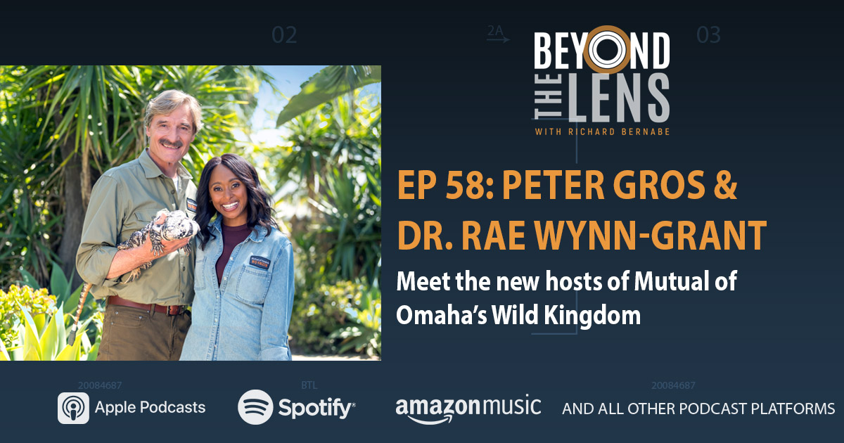 🎧 A New Episode of Beyond The Lens is LIVE! 58. Meet The New Hosts Of Mutual Of Omaha’s Wild Kingdom: Peter Gros And Dr. Rae Wynn-Grant beyondthelens.fm/2024/03/20/epi…