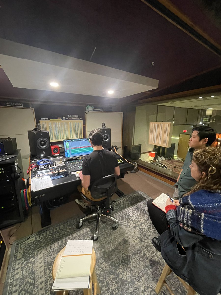Band mixing day 1 otherwise known as #MoreReverbDay