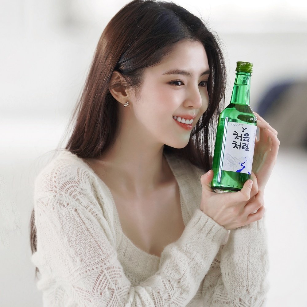 Han So Hee saat jadi bintang iklan Chum Churum