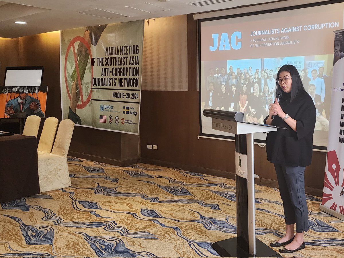 megumiha_'s tweet photo. Honored to witness establishment of a new alliance of #SoutheastAsia journalists who are committed to report #corruption & strengthen #accountability. In unity we find strength - exellent leadership @PCIJdotOrg supported by @SwedeninAP & @StateINL #forJAC https://t.co/7QxmGAFWPn
