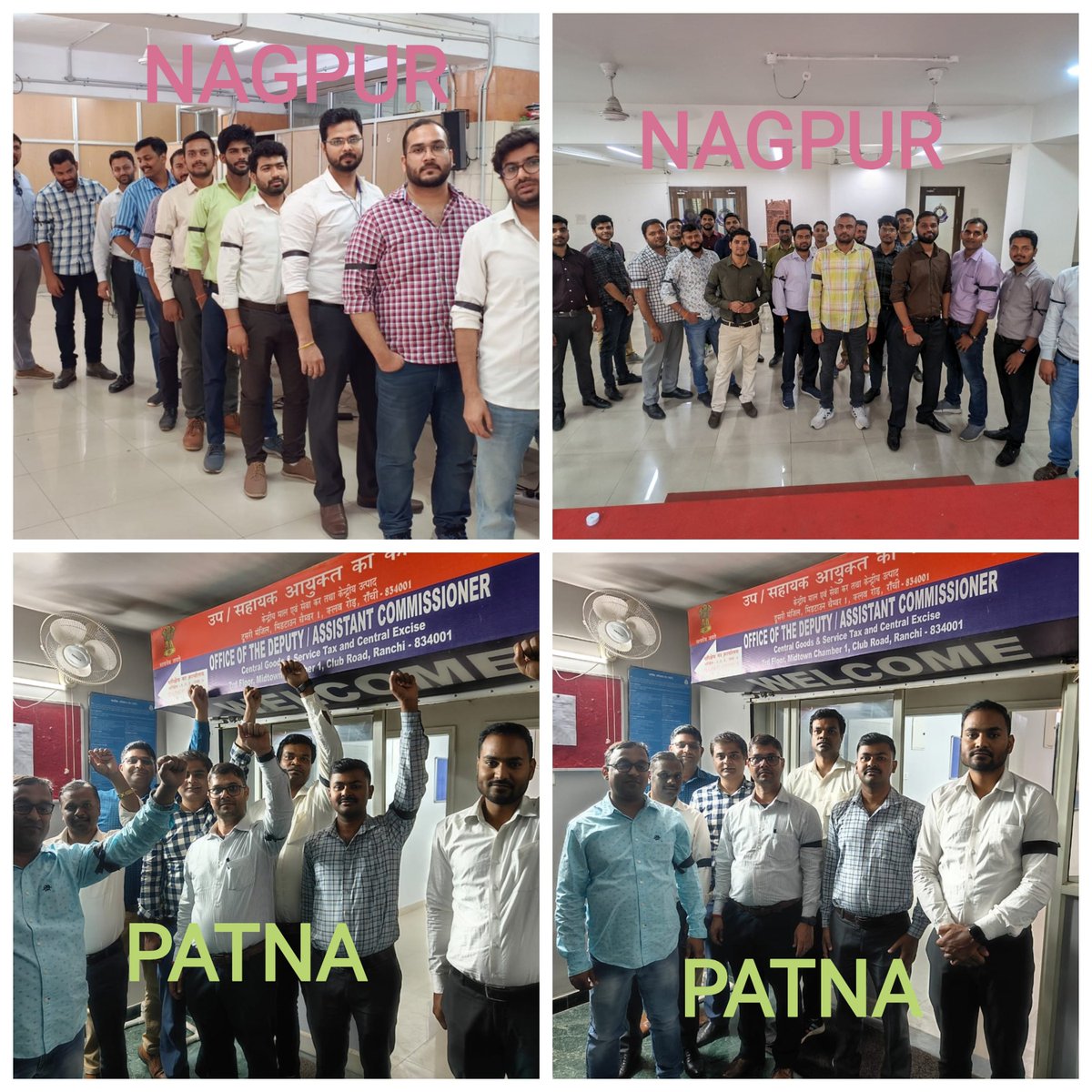 #Justice4Abhijat @narendramodi @PMOIndia @nsitharaman @FinMinIndia @mppchaudhary @PIB_India @cbic @cgstluckzone All the Circles/Branches/Units of AICEIA are protesting against atrocities, injustice & suppression of K P Singh, Principal Commissioner, CGST & CX, Lucknow who…