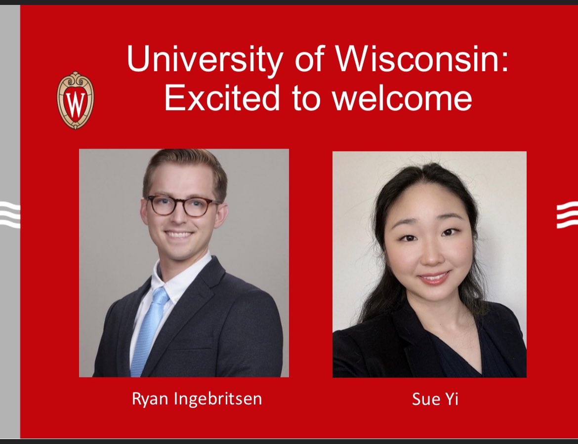 Excited to welcome our newest radiation oncologist to the University of Wisconsin family!