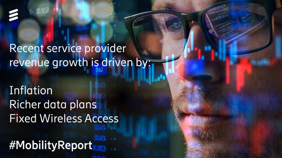 In the last 3 years, global mobile service revenue has grown by 4.6% annually. 

Explore how service providers can leverage #5G opportunities in a market impacted by inflation. 

Dive into the details with the #MobilityReport article ⬇️
m.eric.sn/BxBZ50QWk5r