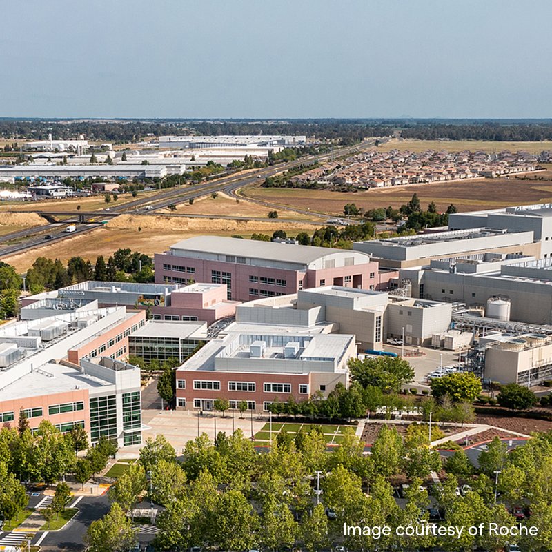 This morning, we announced that we have signed an agreement to acquire the Genentech large-scale biologics manufacturing site in Vacaville, California (US) from Roche for USD 1.2 billion subject to regulatory approvals. Read more: bit.ly/4ahVWmg