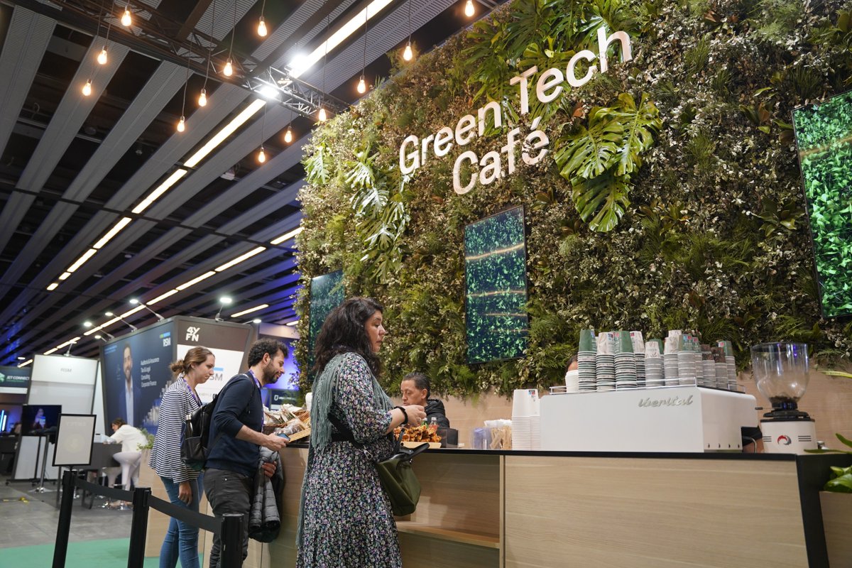 Green Tech - Igniting the green revolution 🌿 At #4YFN24, we explored the latest ingenious solutions in #greentech that harness the power of air, water and earth to create a #sustainable future for all 🌎