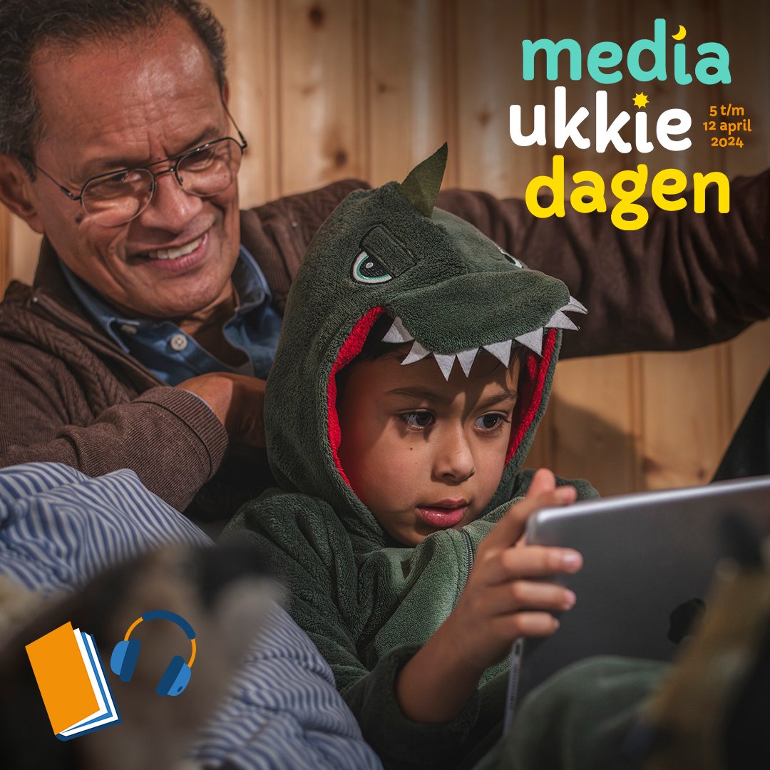 ✨ Tijdens de Media Ukkie Dagen (5 t/m 12 april) vragen we aandacht voor mediawijsheid in de opvoeding van kinderen van 0 t/m 6 jaar. Benieuwd naar tien tips om ontspanning te creëren met media? Kijk op mediaukkiedagen.nl voor tien tips om te ontspannen met media. #MUD24