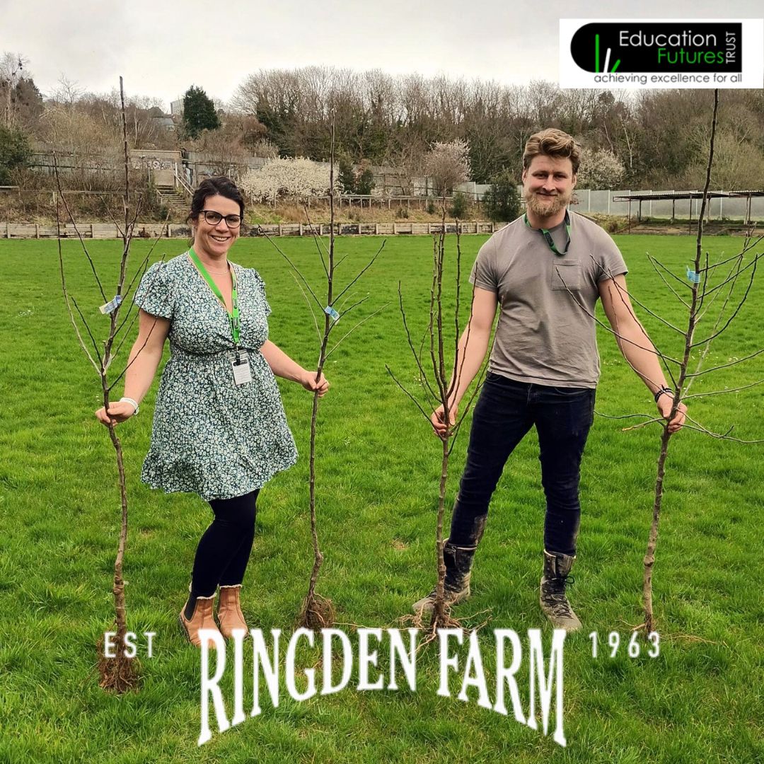 We want to give a massive thank you to @RingdenFarm who have kindly donated 4 fruit trees which will be planted at The Firs, Elphinstone Road. 🍏🍎🍐🌳 We can't wait to watch these trees grow and blossom over the coming years #thankyou #EFT #education #nature #Hastings #community