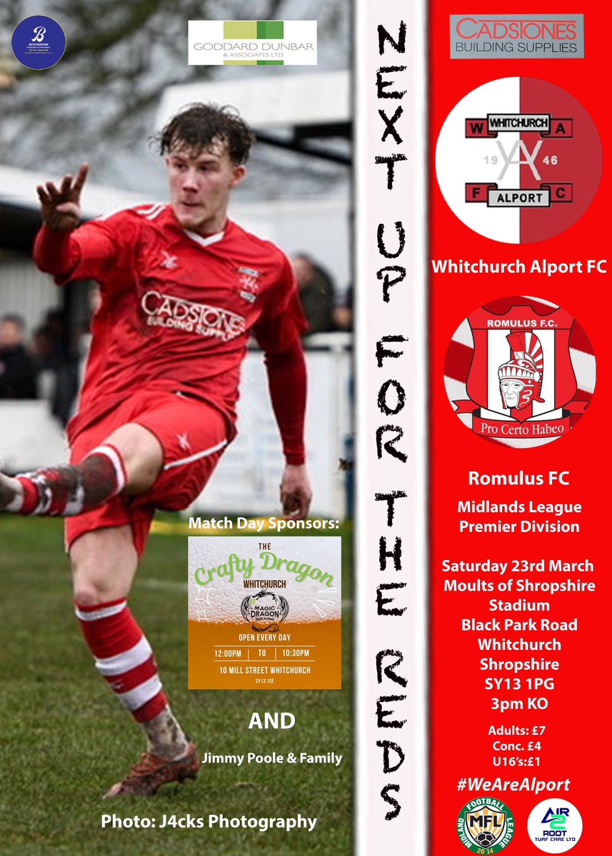 Whitchurch Alport Football Club (@alportfc) on Twitter photo NON LEAGUE DAY OFFER🔴⚪️
It’s international week, and no Premier League and limited EFL games, so if you’re a season ticket holder for any PL/EFL club and you fancy some grassroots football instead, then join us for <a href="/nonleaguedayuk/">Non-League Day</a> where entry is free with a valid season ticket NON LEAGUE DAY OFFER🔴⚪️
It’s international week, and no Premier League and limited EFL games, so if you’re a season ticket holder for any PL/EFL club and you fancy some grassroots football instead, then join us for <a href="/nonleaguedayuk/">Non-League Day</a> where entry is free with a valid season ticket