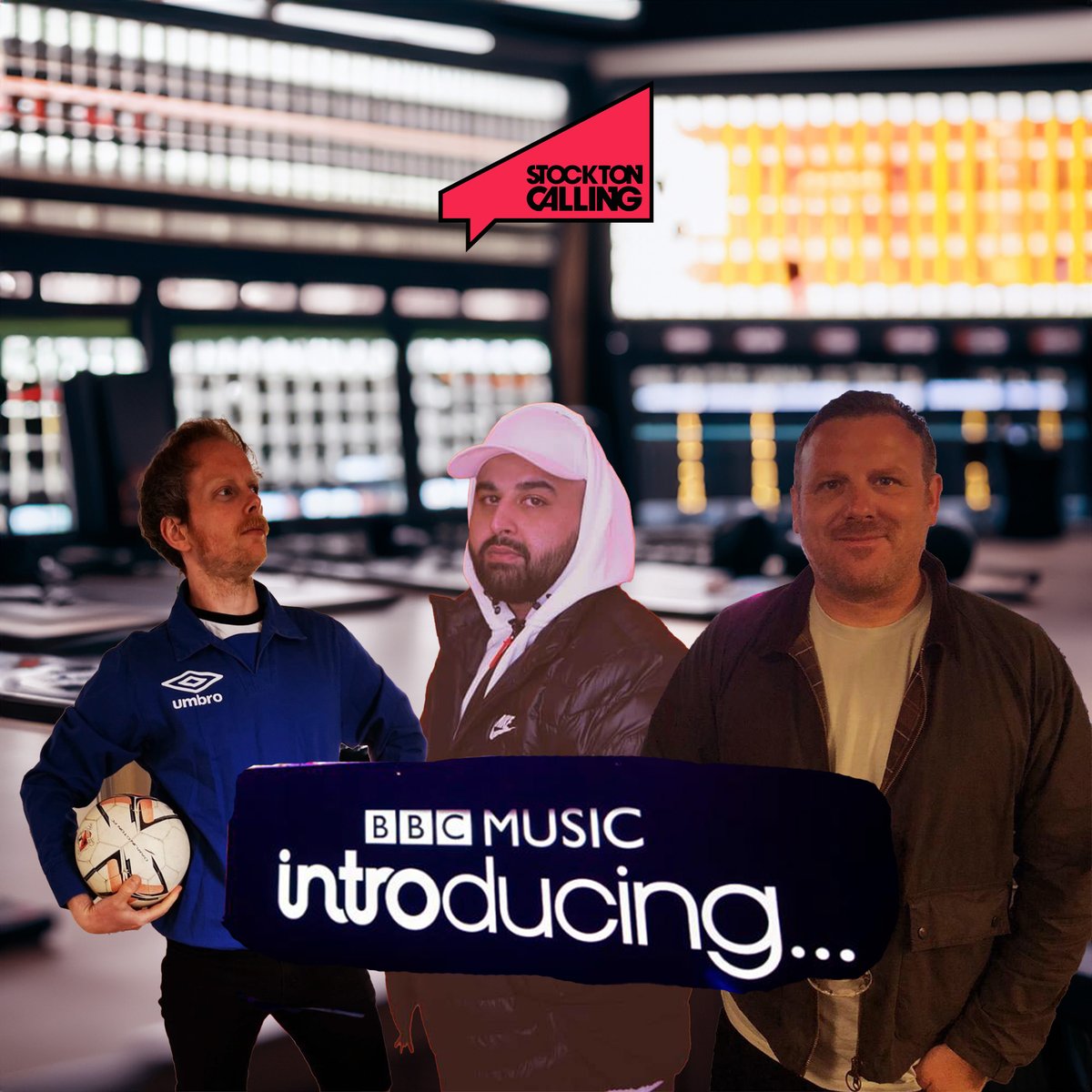 10 Days to Go 😬 Jimmy (@ku_stockton) and Chris ( @NewsTMA) chatted to @shakkmusic over on @bbcintroducing North East last week - they didn't take any photos but lucky for you we recreated what it would have looked like below 👇