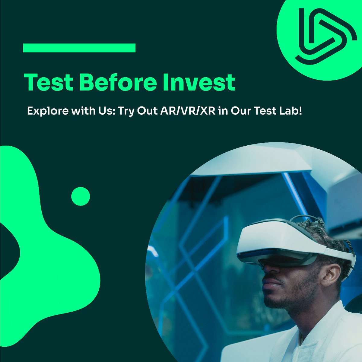 🚀✨ Test your ideas before investing!

🕶️🌐 DiHubMT's AR/VR/XR Lab offers cutting-edge facilities for startups to experience concepts firsthand. Unleash the power of immersive technologies!

 #TestBeforeInvest #InnovationLab #ARVRXRLab