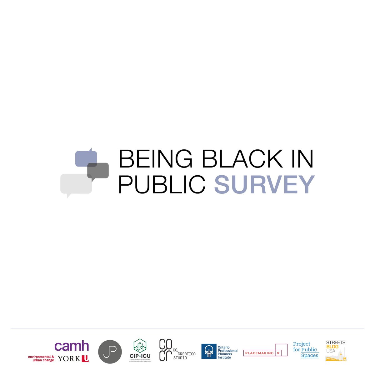 'What are the design approaches, unspoken social attitudes and invisible public space policies that diminish Black peoples' experiences when navigating cities?' Don't forget to fill out @Jay_Pitter's Being Black in Public Survey, open until March 31 yorkisr.ca1.qualtrics.com/jfe/form/SV_6K…