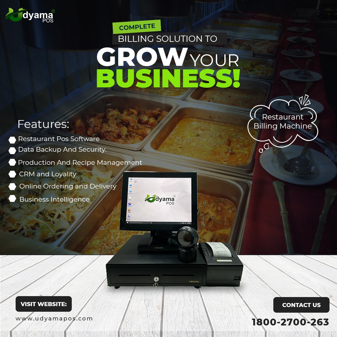 UdyamaPOS_Stipl's tweet image. Understand the best restaurant billing devices offered by Udyama POS. Simplify your billing to ensure error-free, faster transactions. Improve your offerings right now!
For further information, go to the website: udyamapos.com
#udyamapos #billingmachine #noida