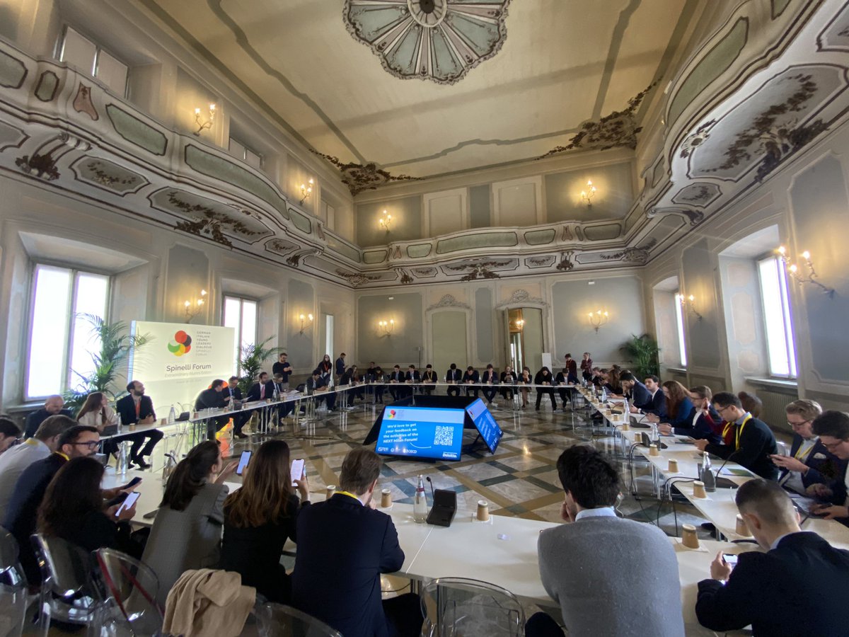 Fruitful discussions on 🇮🇹🇩🇪 cooperation in the fields of #energyclimate #tech #defence &amp; #competitiveness at 2024 #SpinelliForum in Milan come to an end: now final panel on strategic priorities for the EU in the year of #EP2024 with input from <a href="/ItalyMFA/">Farnesina 🇮🇹</a> and <a href="/GermaniaItalia/">Germania in Italia</a>
