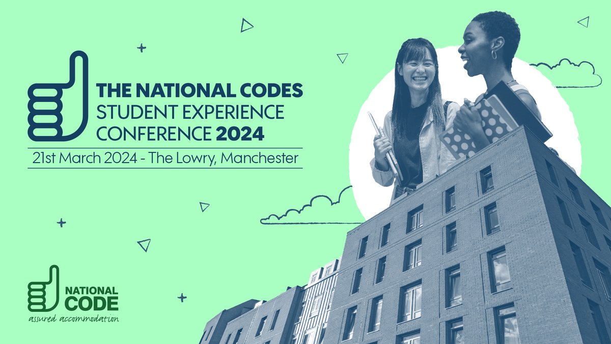 Not long now! ⏰ We can't wait to welcome you all to tomorrow's now *sold out* National Codes Student Experience Conference at @The_Lowry. You can view the full agenda here: bit.ly/3TMuCY8 See you tomorrow!
