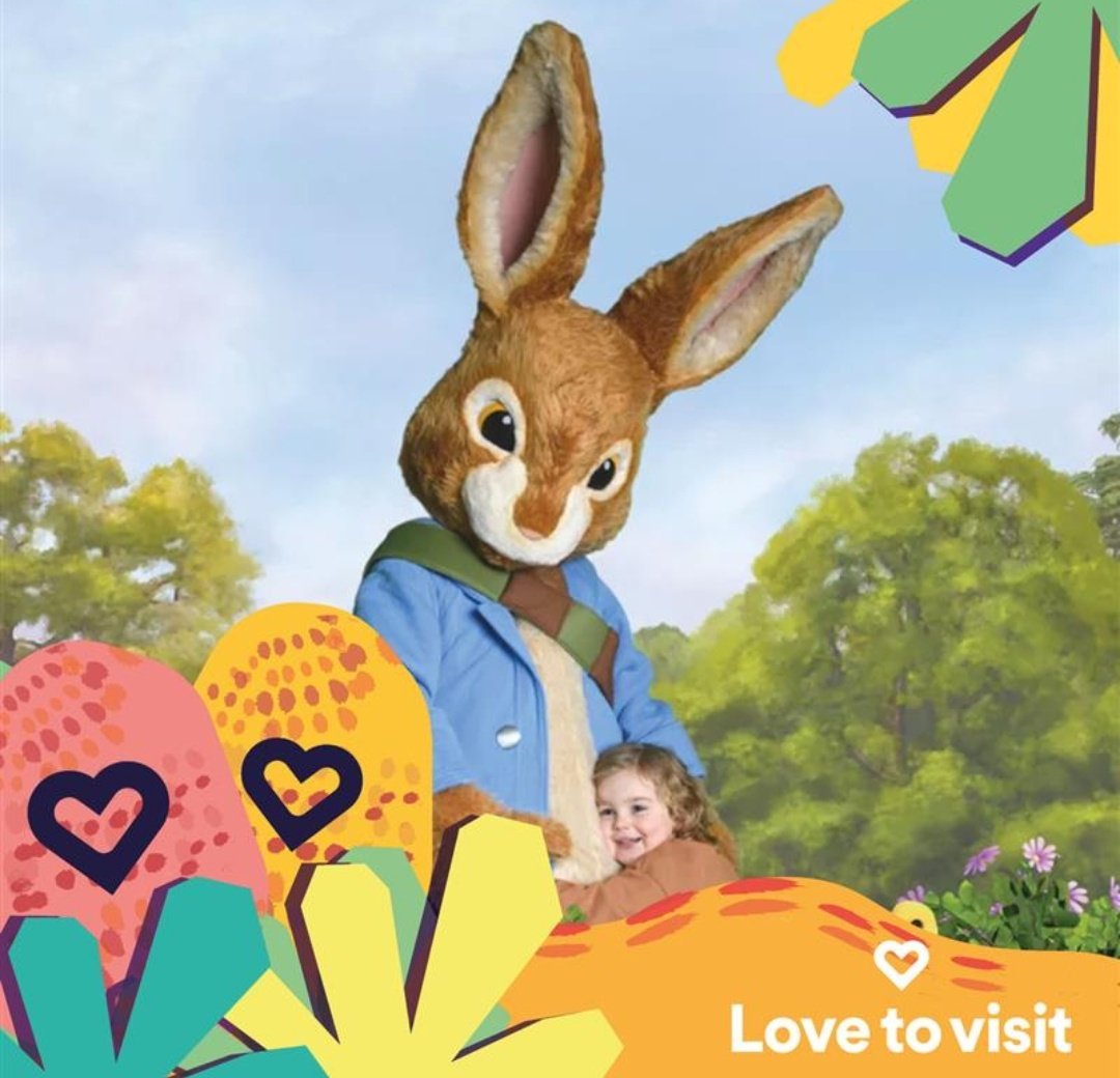 See what's happening this Easter at Lovetovisit! ❓What: Peter Rabbit: Explore & Play 📍 Where: Blackpool 💷 Offer: Tickets from just £4.50 🎟️ Book now at Lovetovisit and make the most of one of our favourite Easter attractions!! lovetovisit.com/uk-attractions…