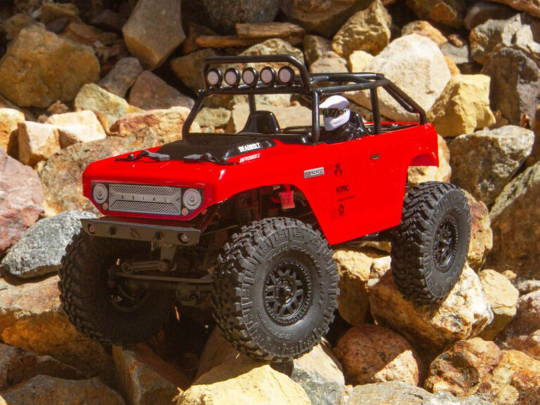 🚙 Unleash the thrill of RC crawling with the AXIAL SCX24 Deadbolt 1/24th Scale Elec 4WD in Red! Available now at Rochester RC. Get ready for off-road adventures like never before! 💨🌲 #RochesterRC #Kent #UK #rc  #RC4WD #OffRoadAdventures #RCCrawling bit.ly/4bHUVp4
