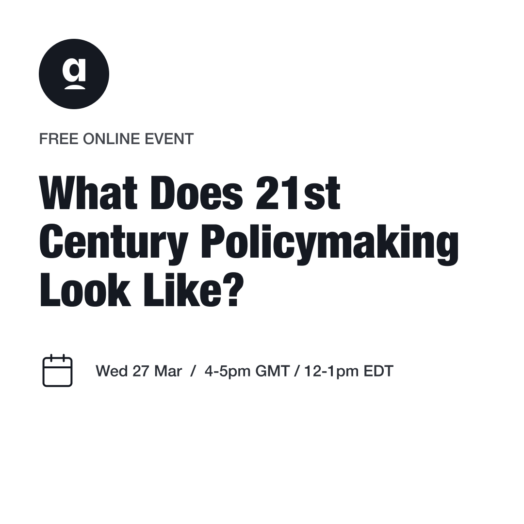 Policymaking today is about shaping a future that's innovative, inclusive and informed. As challenges grow, so does the need for policies that are adaptable and forward-looking. 🔭 Join us to learn about emerging trends to essential skills for the future. lnkd.in/dGyutuMk