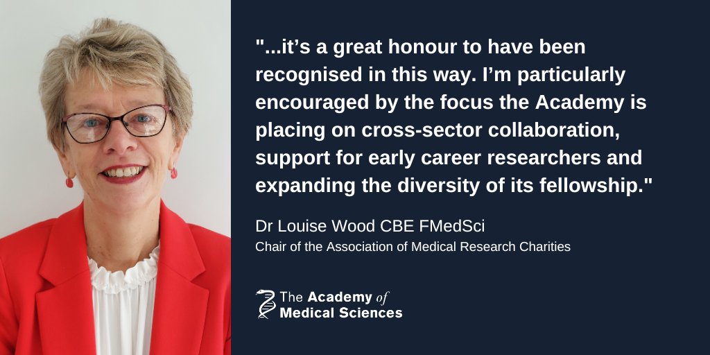 Congratulations to our new Honorary Fellows, who have been elected for their exceptional contributions to healthcare & science: Dr Louise Wood CBE FMedSci Indro Mukerjee HonFREng FMedSci Prof Malcolm Skingle CBE FMedSci Read more about our new Fellows: ow.ly/z7Oh50QXrUy