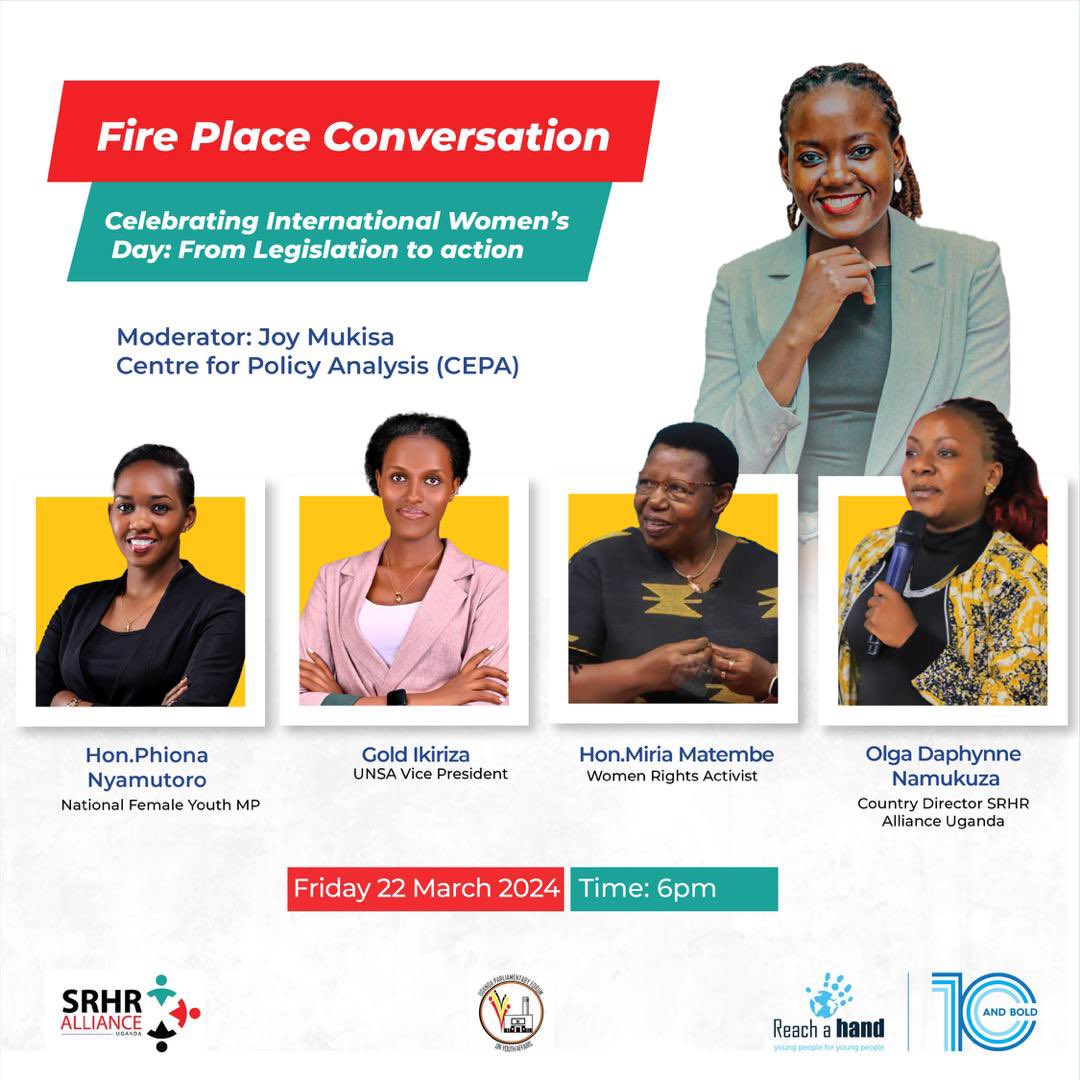 Fire chat convos create safe, inclusive spaces in African societies to discuss SRHR, breaking taboos & promoting education. This Friday, 6 PM at Grand Global Hotel, Kikoni, this conversation hosted by @upfya_org will take place. Don’t miss it! #RightHereRightNow