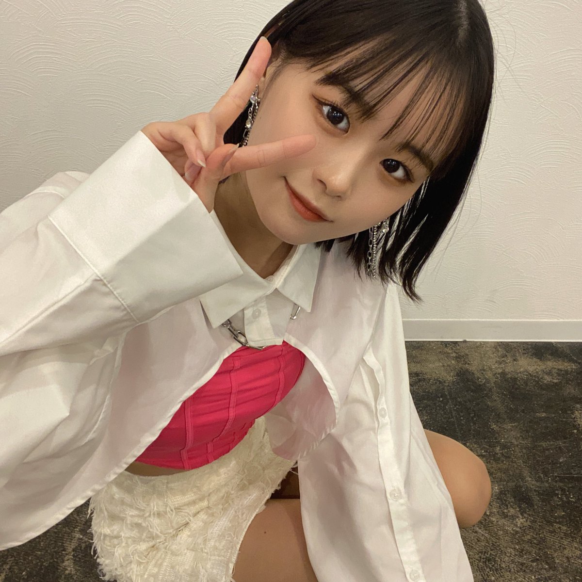 本日GIRL’S MUSIC SQUARE 来てくれた方ありがとうございました‼️
チェキとってくれた方　#茉子のおつまみ隊　てタグ付けしてチェキツイしてくれたら嬉しいです🥺🙏
#リリワン　#Lilywonder #アイドル