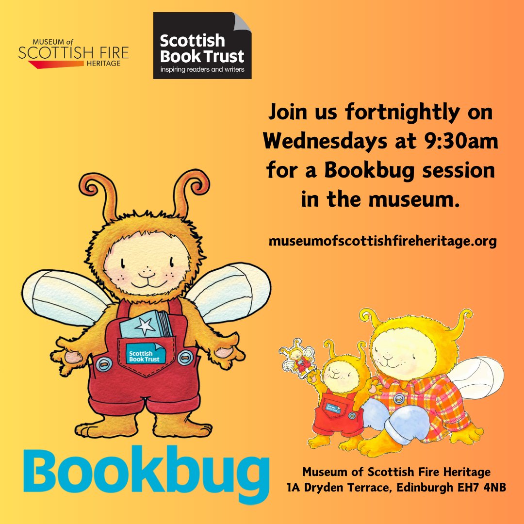 Our next Bookbug is on the 27th March. museumofscottishfireheritage.org/event/bookbug-…