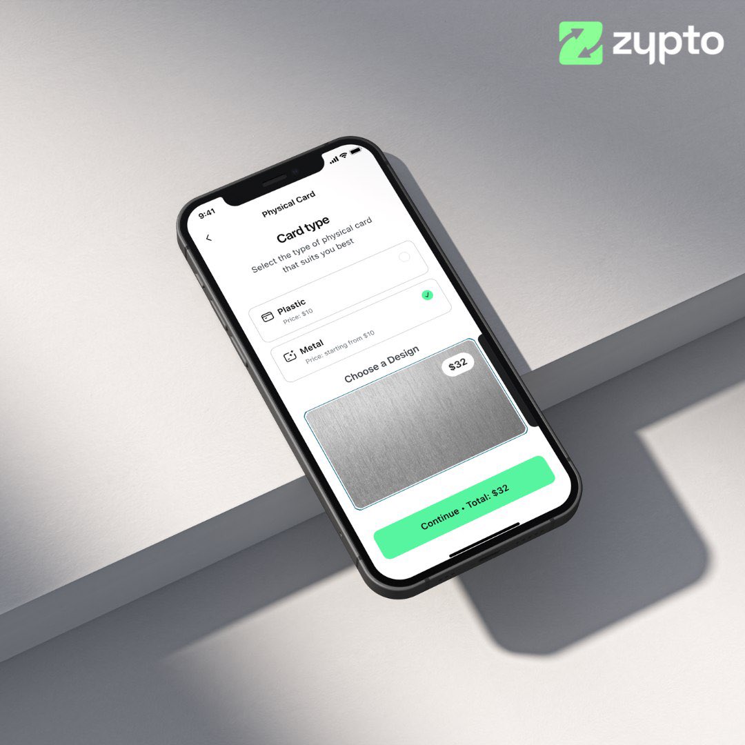 ZyptoApp's tweet photo. The Zypto App will have the following physical card features:
✅ Check your balance
✅ Load your card with crypto
✅ Create your card design
✅ View your latest transactions
Your all in one crypto card app is set to go fully live in April.
Test out the Beta on Android: https://t.co/iJ2VQRUwGu
Test the Beta on IOS: https://t.co/rvyOlYigUc