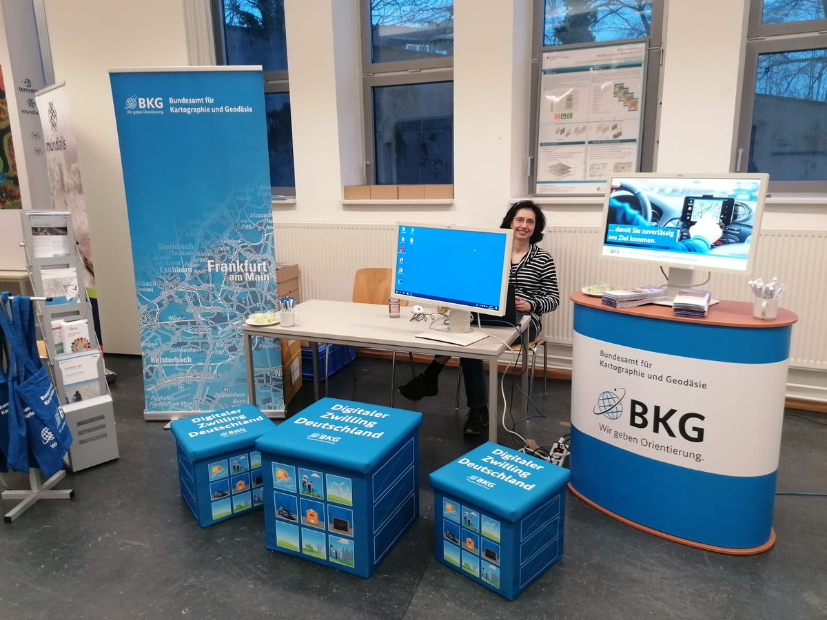 BKG_Bund's tweet image. Die #fossgis2024 ist gestartet. Und wir sind auch dabei. Besucht uns an unserem Stand. Wir freuen uns! 😃#fossgis @FOSSGIS_Konf @FOSSGIS_Verein