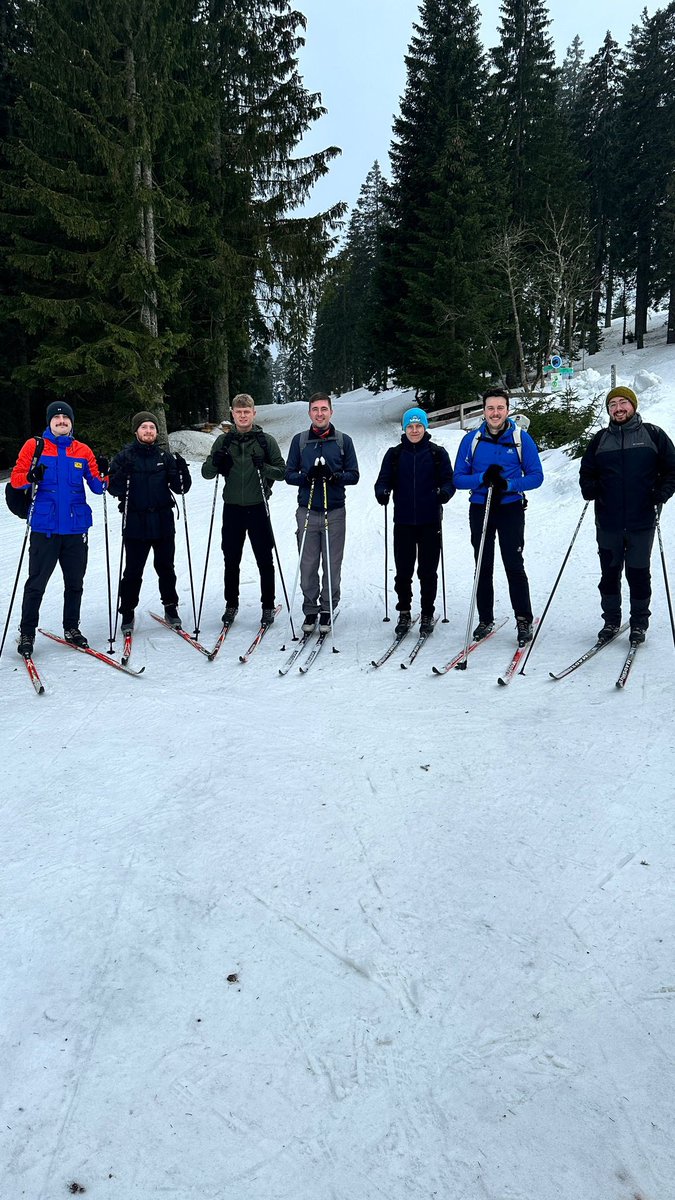 Exercise Vixen Eagle is a cross country skiing exercise which takes place in Bavaria, Germany. Designed to develop leadership, resilience and Nordic skiing. One instructor and several students attended from @78SqnSwanwick