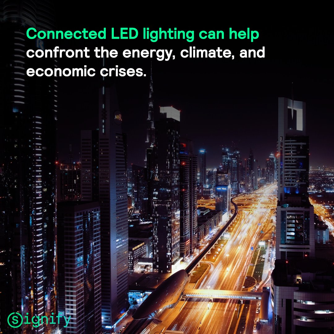 It’s not too late, but municipalities must act on energy efficiency now. Making the #GreenSwitch to #connectedLEDlighting is an easy win for cities of all sizes. What’s stopping YOU? 👉 signify.co/3IKLdoB #Sustainability #EnergyEfficiency