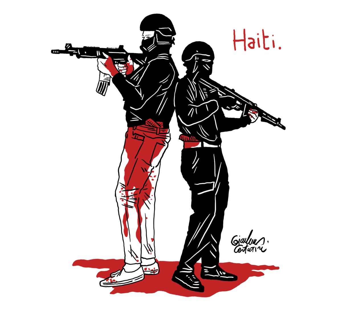 Haiti.

#Haiti #HaitiCrisis 
#HaitiGangViolence