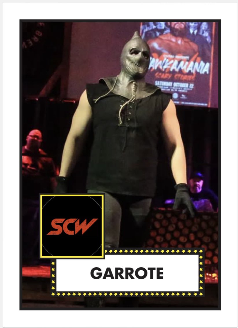 My #WrestlingCardWednesday honors @SCWPro wrestler Garrote. May 18th there will be a show to help with his battle with cancer. You can also help here. gofundme.com/f/xdcbwj-austi…