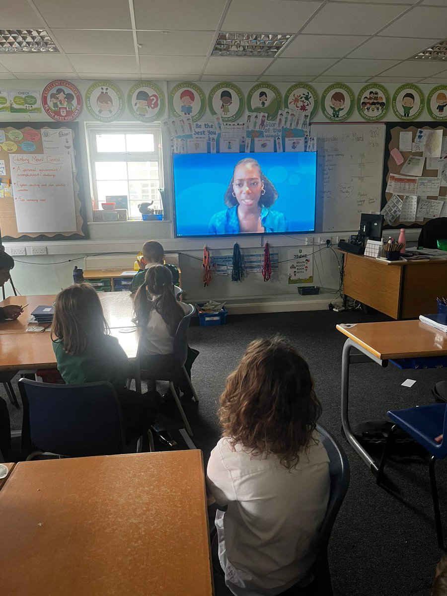 Year 3 are enjoying listening to the live ‘Ask an ologist’ lesson this morning. We’ve heard all about rocks and gems as well as the Vikings. We can’t wait to hear more facts! #WeAreLEO🦁 @DK_Learning