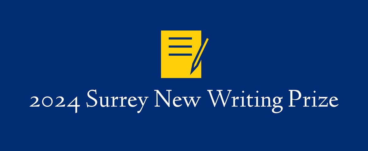 The Surrey New Writing Prize is a new prize awarded to the best piece of short fiction. Open to UK writers, the 2024 theme is People &amp; Artificial Intelligence. Winning prize is £1400, 2nd prize £400 &amp; 3rd prize £200. £6 entry. D/L 18 April. 
More info ➡️  buff.ly/4amz8BJ