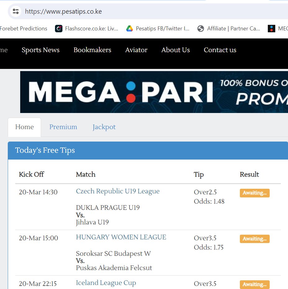 Today's best picks are ready! 💰
👉 pesatips.co.ke is the only reliable site for FREE BETTING TIPS!  Make your selections!  #pesatips Kobbie Mainoo Eminem KMTC WhatsApp