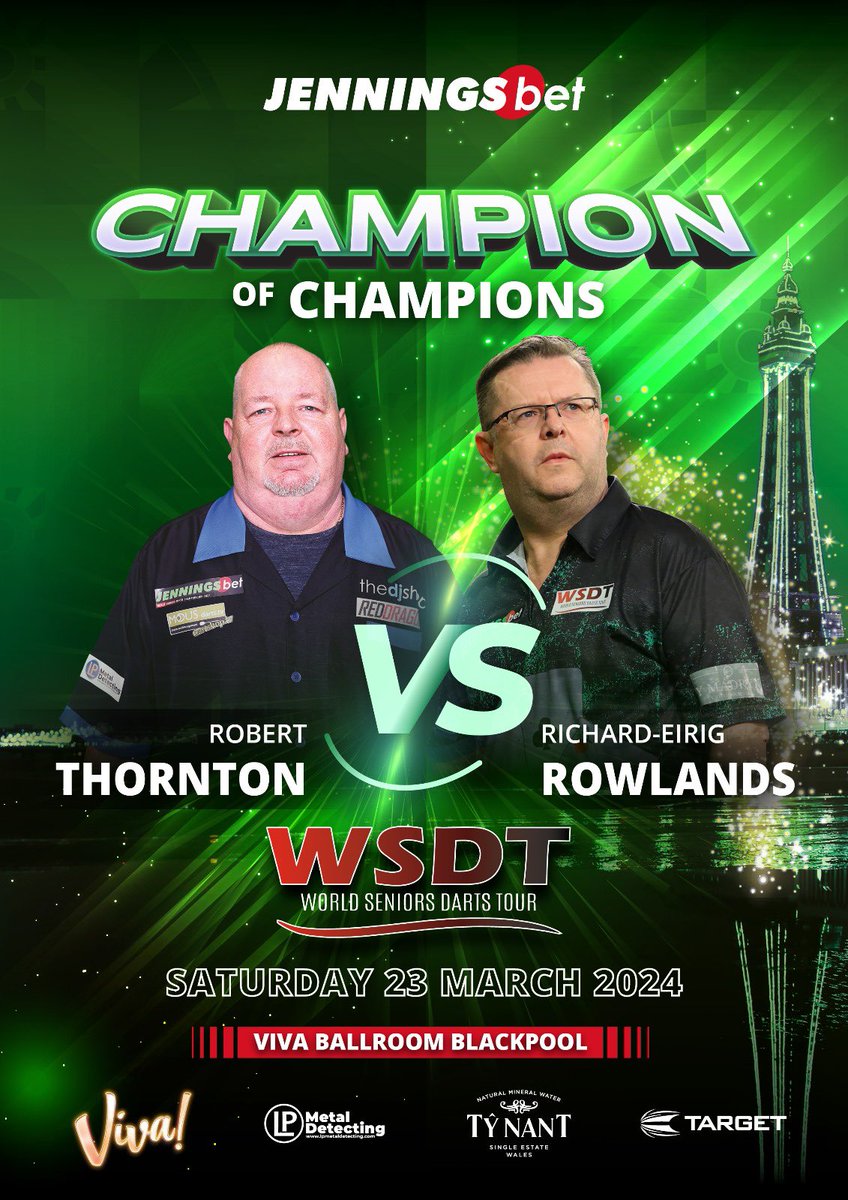 Putting the work in this week to be ready for the @jenningsbetinfo Champion of Champions this weekend 👊🎯 Time I got my hands on some more silverware 🏆 See you all there! 🎟️ vivablackpool.com/event/jennings…