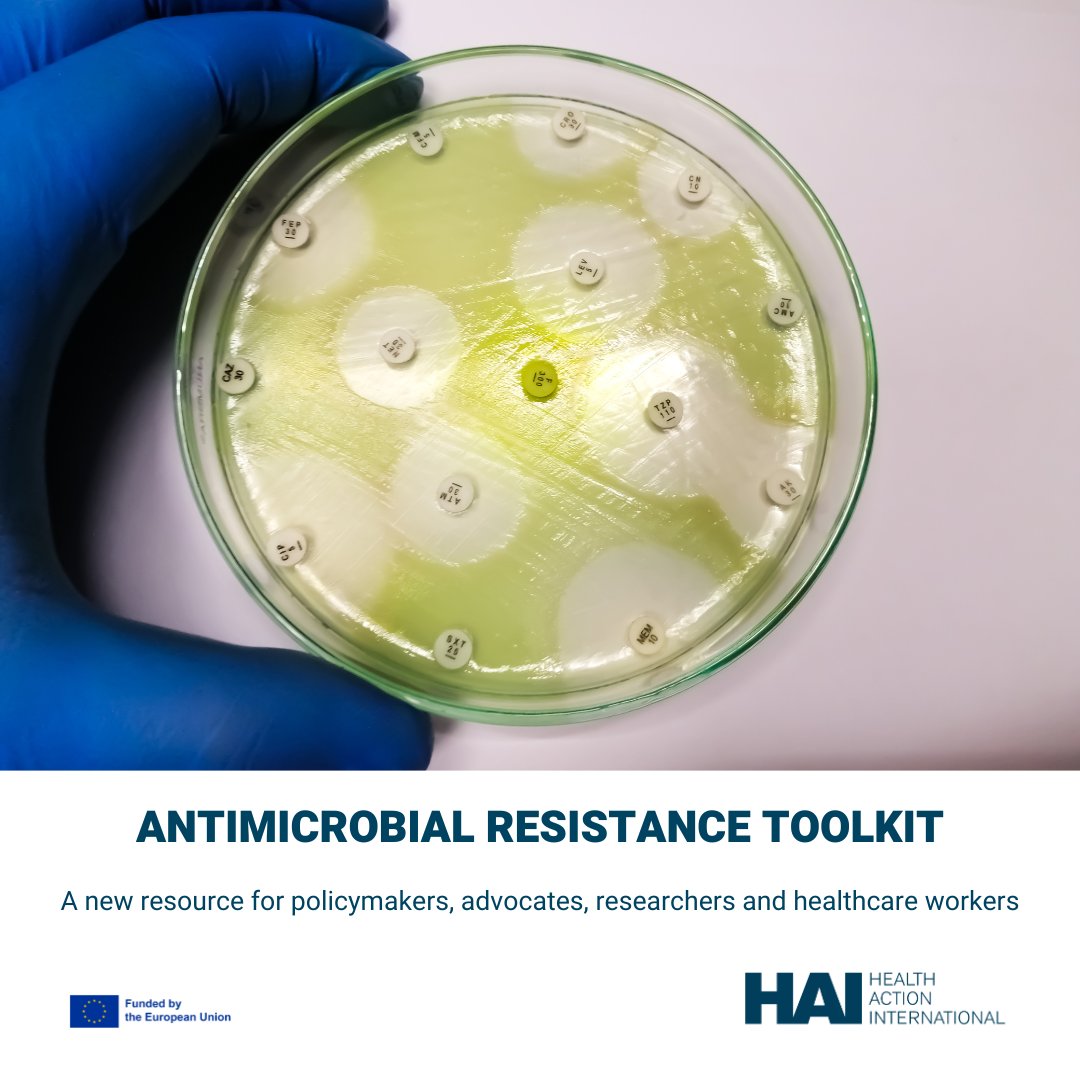 HAI has developed a range of resources to help policymakers, advocates, and others respond to the multiple challenges posed by the threat of antimicrobial resistance. Visit our #AMR toolkit here: haiweb.org/what-we-do/ant…