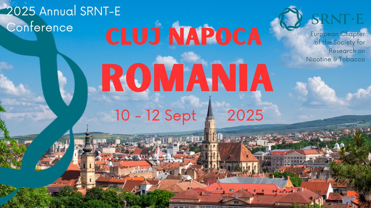 Thrilled for Day 1 at the #SRNT2024 Conference in Edinburgh! 🎉 Plus we have news: Save the date for the 2025 @SRNT_Europe Conference in Romania! 🇷🇴 Mark your calendars and make sure to enjoy every moment of this fantastic conference experience! #SRNTE2025 #Romania