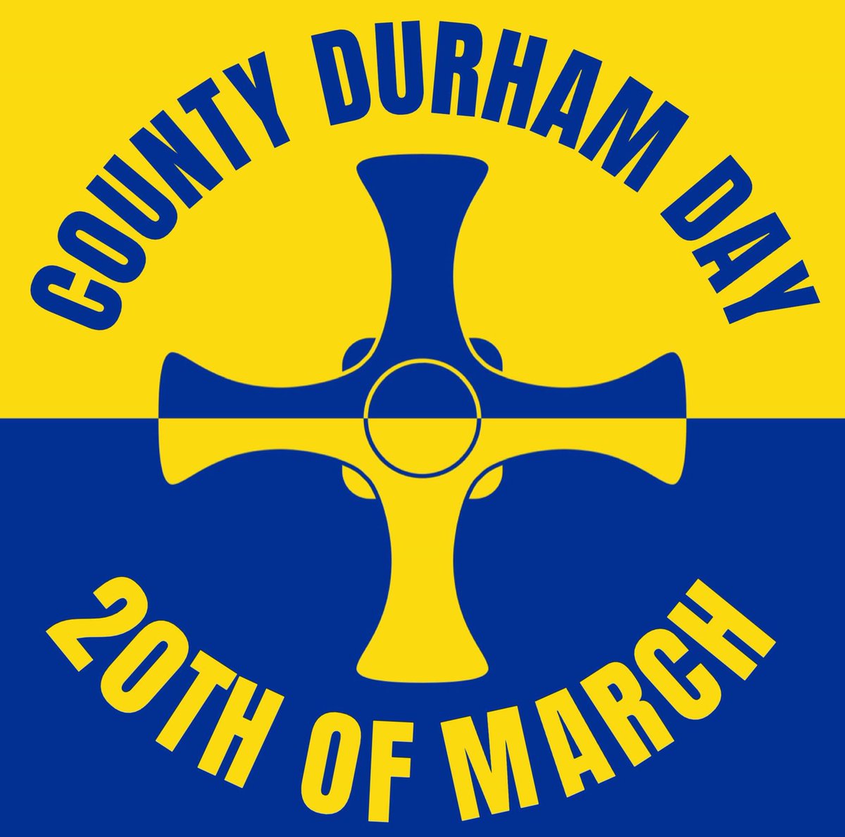Today is #CountyDurhamDay!

Celebrated on the date of Saint Cuthbert’s death, whose famed pectoral cross features on the #CountyDurham flag.

Cuthbert was born in Dunbar in about 635AD, the year that the monastery on Lindesfarne was founded.

🇬🇧 #HistoricCounties | #CountyDays 🏴󠁧󠁢󠁥󠁮󠁧󠁿