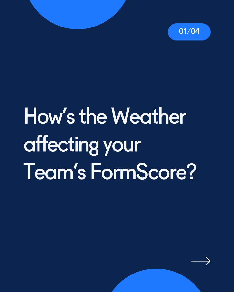 FormScore's tweet image. While taking advantage of pleasant #Weather may seem like a no-brainer, it&apos;s always a good idea to touch base with your team. This is especially important on days when gloomy weather can lower your Team&apos;s FormScore. 

#FormScoreForManagers
