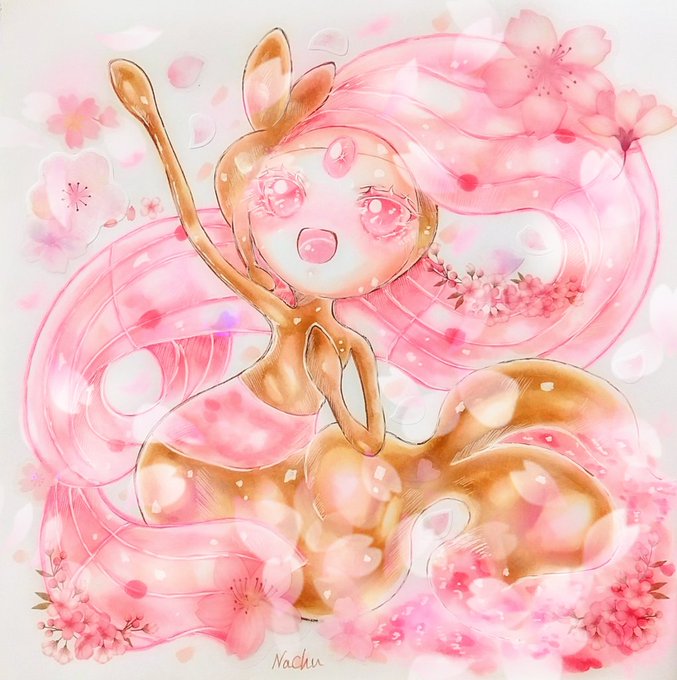 「桜 超ロングヘア」のTwitter画像/イラスト(新着)｜5ページ目