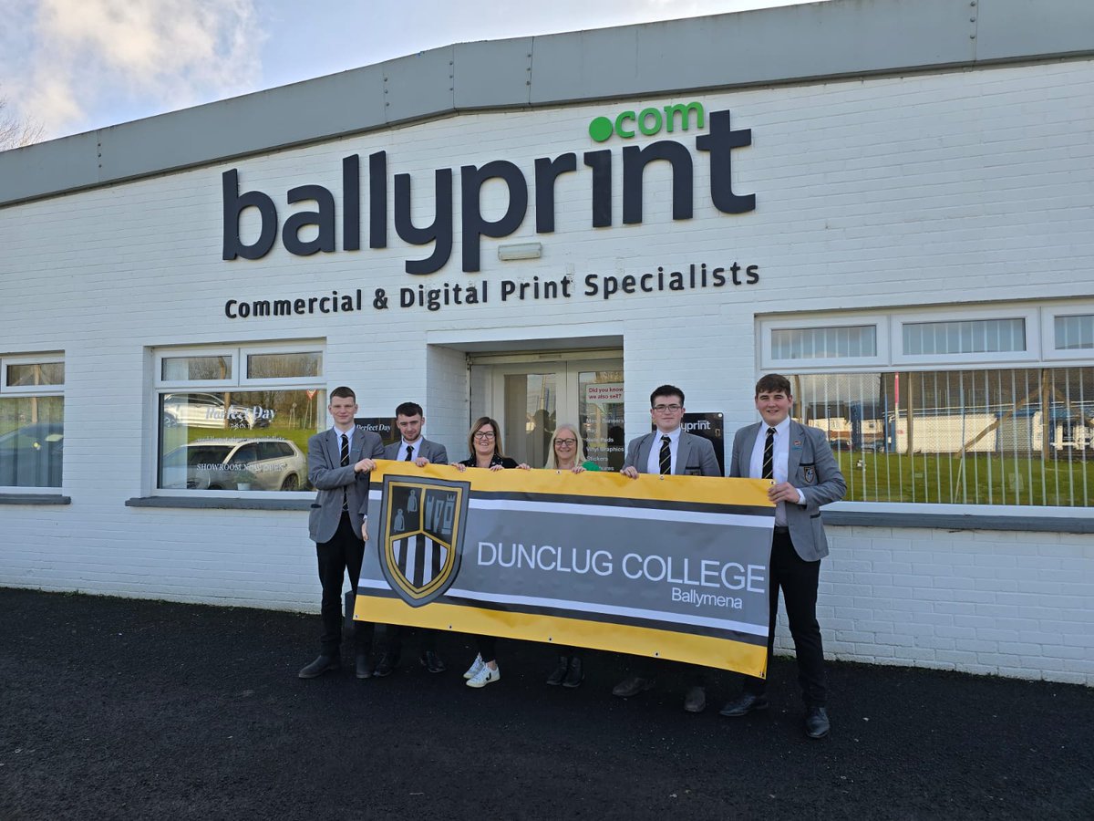 Great job by <a href="/ballyprint/">ballyprint.com</a> producing banners for the school!