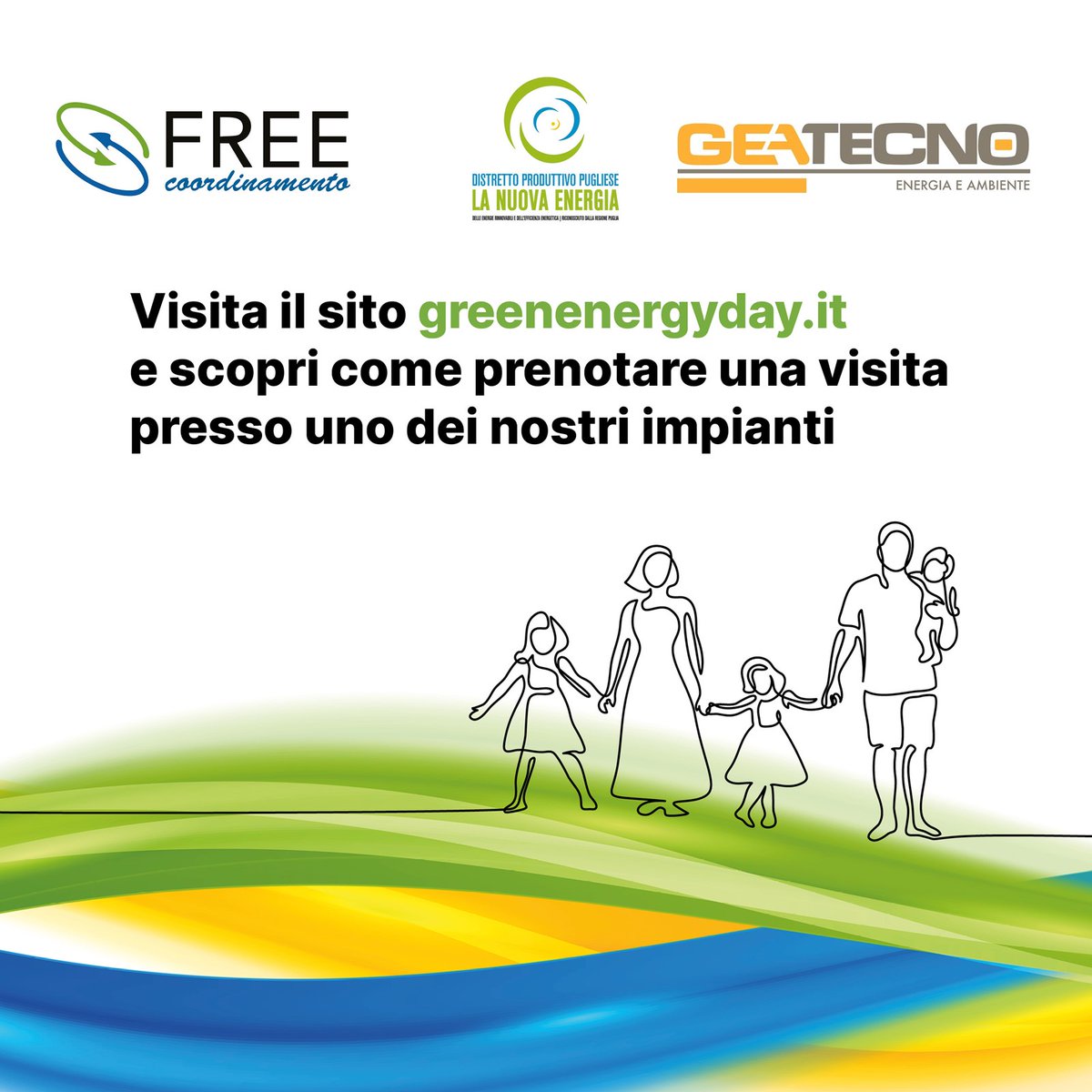 Prenota la tua visita gratuita sul sito greenenergyday.it

#GreenEnergy 
#Geatecno
#lanuovaenergia