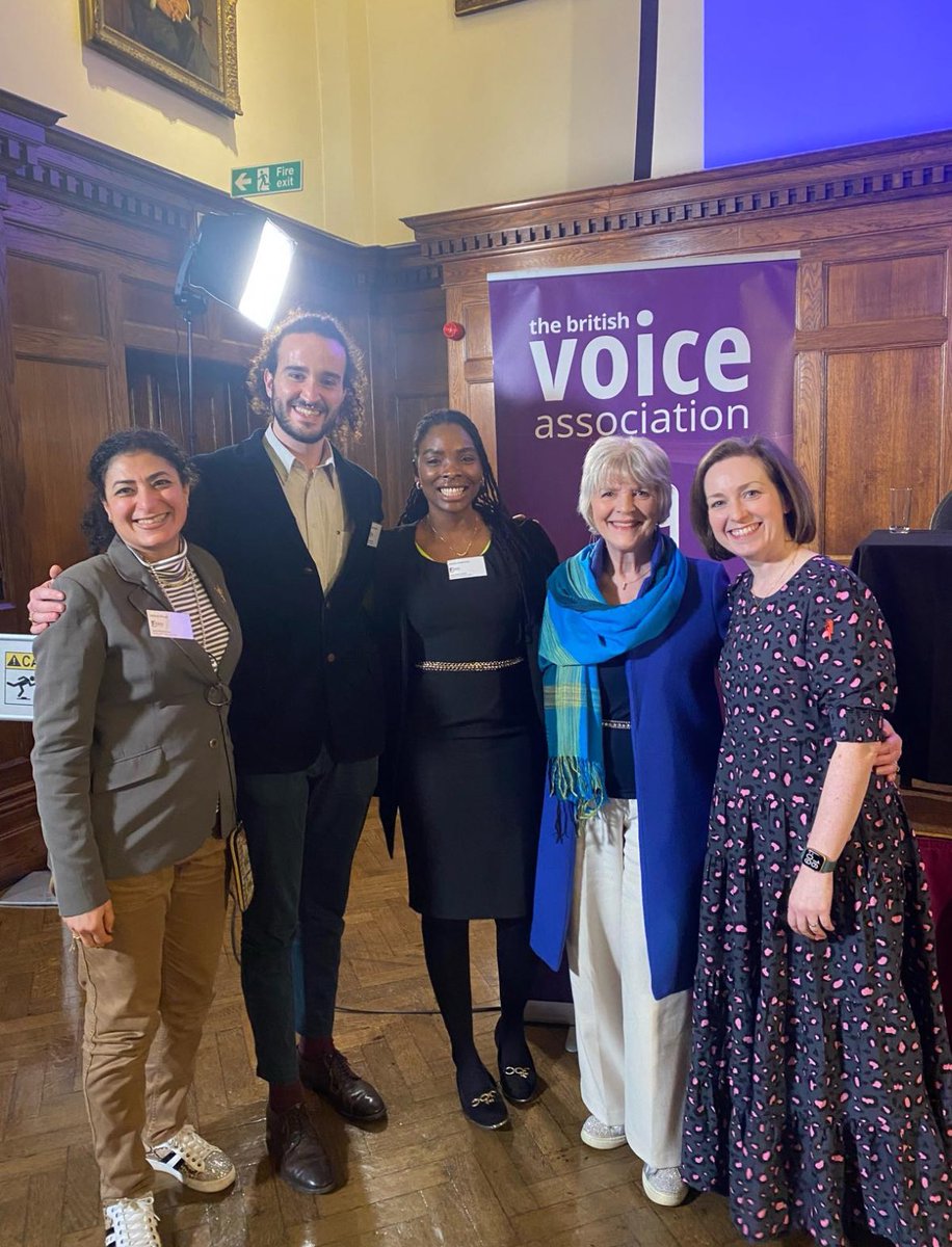 Super proud of our #SLP2B #students Tenisa and Enrico who presented at the British #Voice Association earlier this month as part of their #placement @LG_NHS #SLPeeps @CityUniHealth @CityUniLondon @JeanRutter4