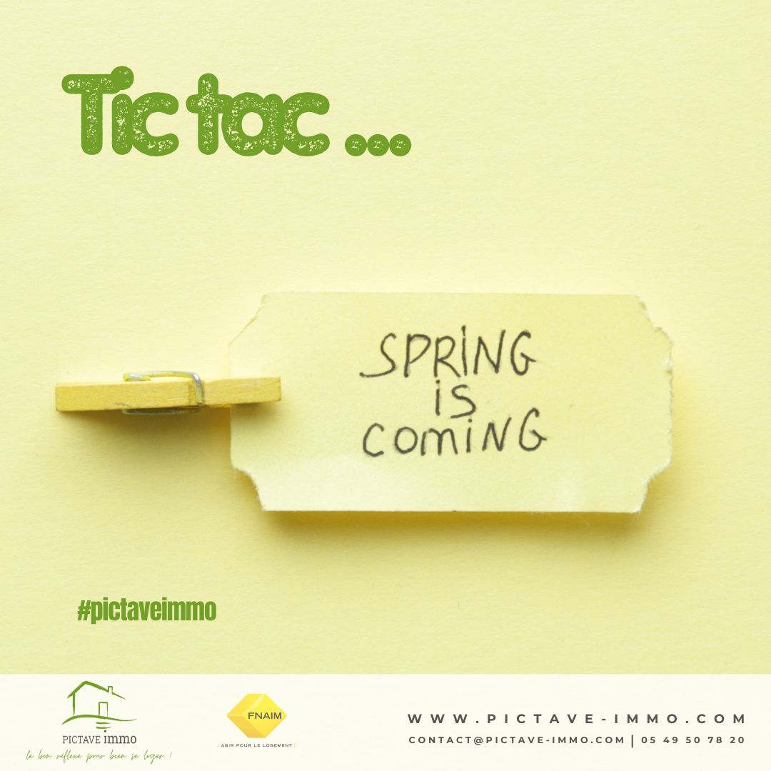 [PICTAVE immo]
#pictaveimmo #immobilierdeuxsevres #immobiliervienne #pictaveimmovasles #pictaveimmolusignan #pictaveimmolezay #pictaveimmopoitiers #location #gestionlocative #springiscoming #printemps