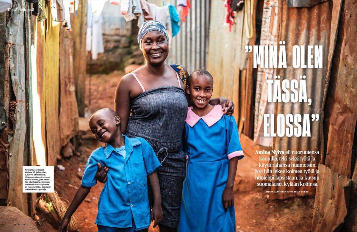 Helinä Rautavaaran museo (@hrmuseo) on Twitter photo Stories of hope and resilience from the streets of Nairobi. In the latest womens' magazine Anna - and in the exhibition opening today. Thank for the excellent partnership @undugu_kenya <a href="/Taksvarkki_ry/">Taksvärkki ry</a> and support <a href="/Ulkoministerio/">MFA Finland 🇫🇮</a> <a href="/FingoFi/">Fingo</a> #KulttuuriEspoo Stories of hope and resilience from the streets of Nairobi. In the latest womens' magazine Anna - and in the exhibition opening today. Thank for the excellent partnership @undugu_kenya <a href="/Taksvarkki_ry/">Taksvärkki ry</a> and support <a href="/Ulkoministerio/">MFA Finland 🇫🇮</a> <a href="/FingoFi/">Fingo</a> #KulttuuriEspoo