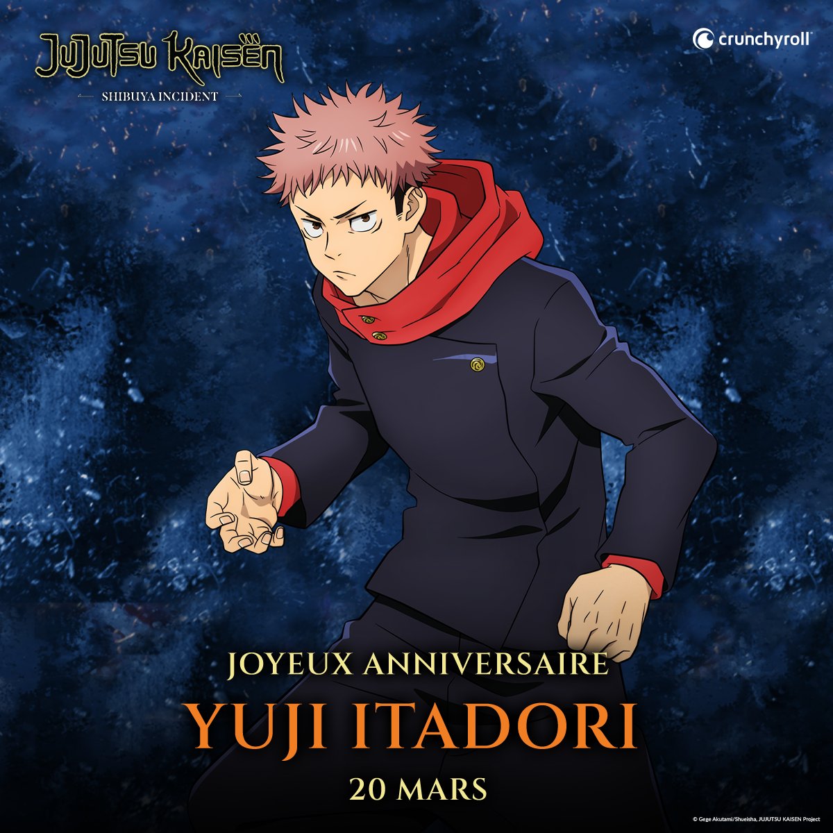 Joyeux anniversaire Yuji Itadori ! 🎉