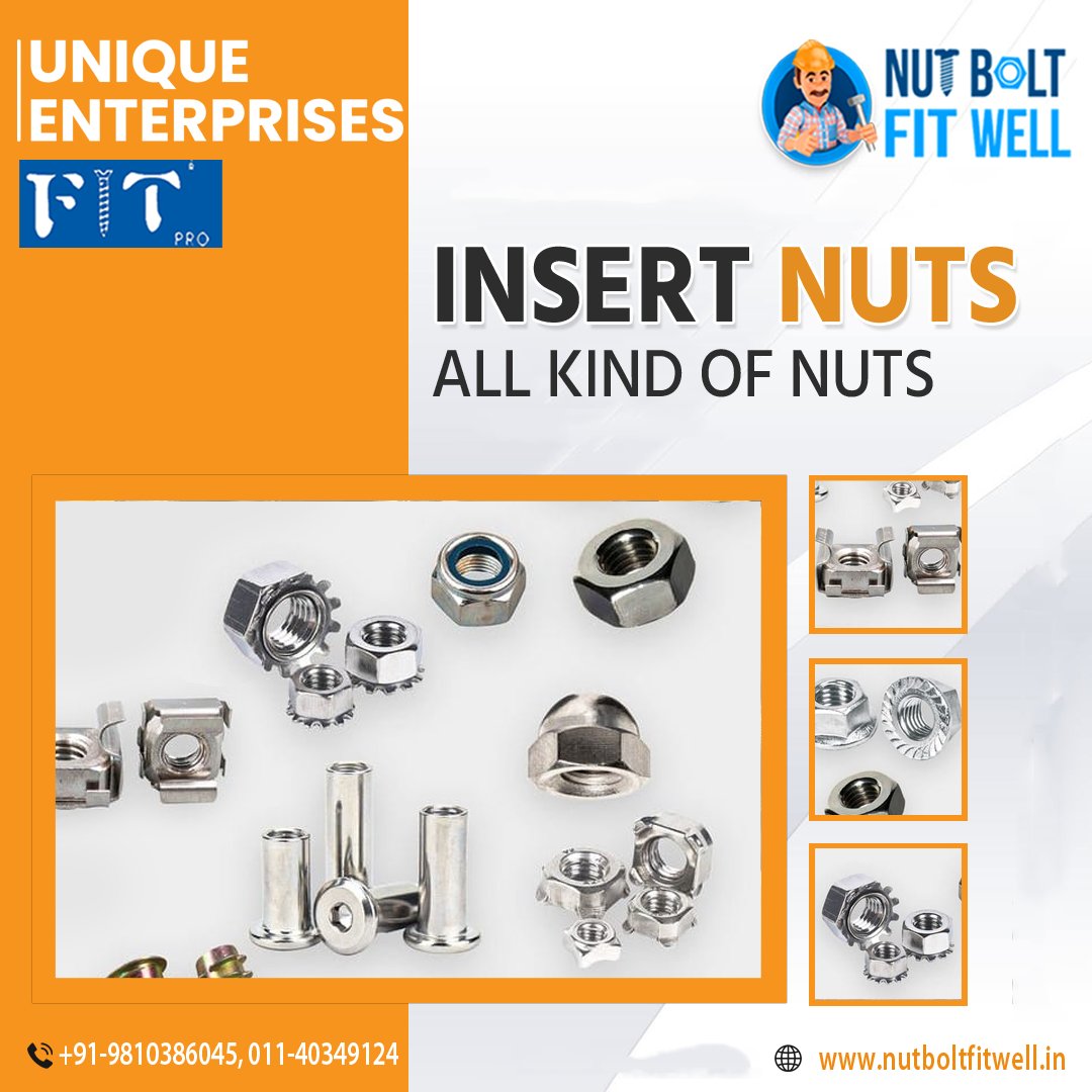 UniqueE56197035's tweet image. Insert nuts
All kind of nuts

For more information
📞 Phone: 91+9810386045
📧 Email: rajivunique77@gmail.com
🌐 Visit our Website: nutboltfitwell.in

#uniqueenterprises #insertnuts #highquality #selfdrillingplachor #plasticanchor #anchorscrews #machinewasherbolts #screws