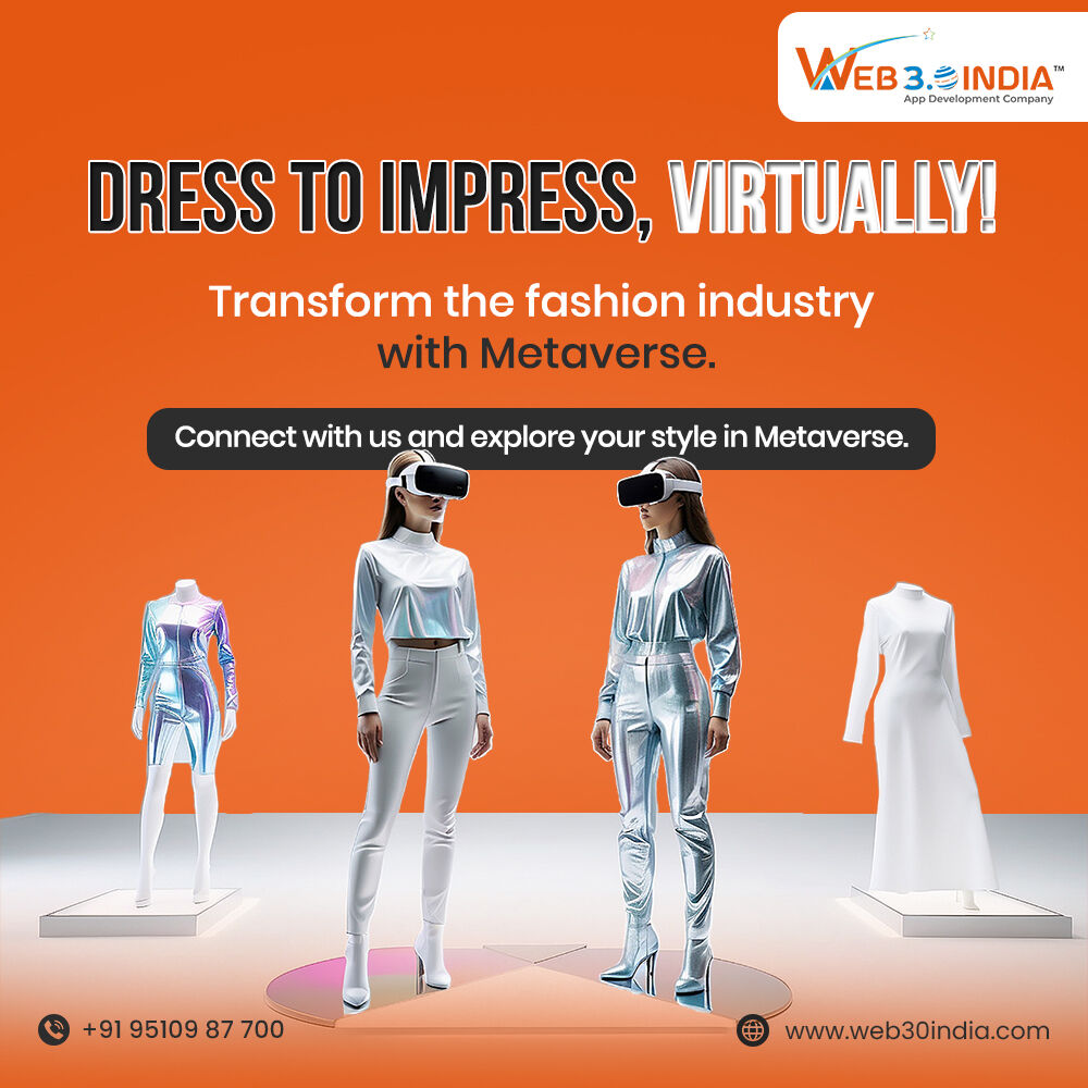'Level Up Your Shop in the Metaverse! ✨

The Metaverse is revolutionizing fashion,🤝and you can be a part of it.

#MetaverseFashion #VirtualFashion #FashionTech #FutureOfFashion #DigitalFashion #Web3 #Innovation #Creativity #web30india #india
